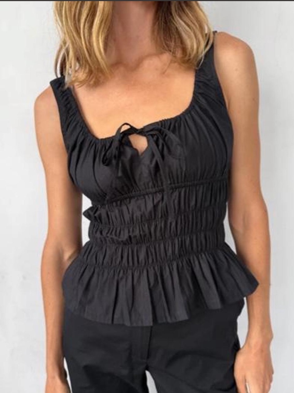 Ciao Lucia Gigi Tank Top in Black